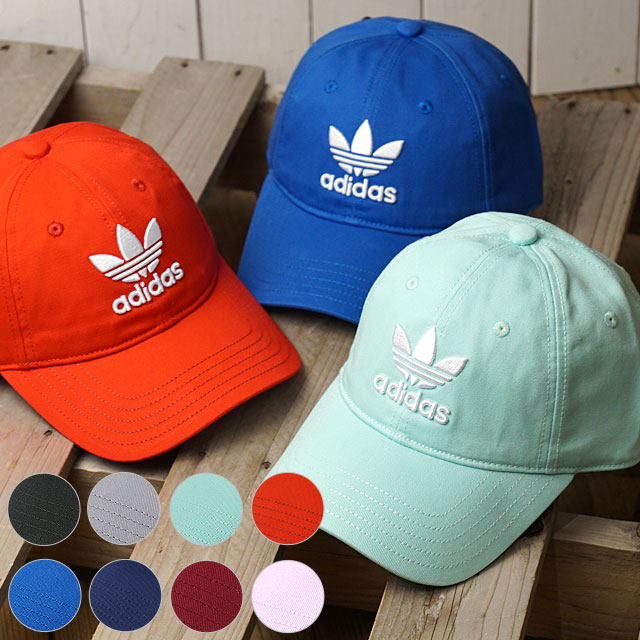 adidas trefoil cap red