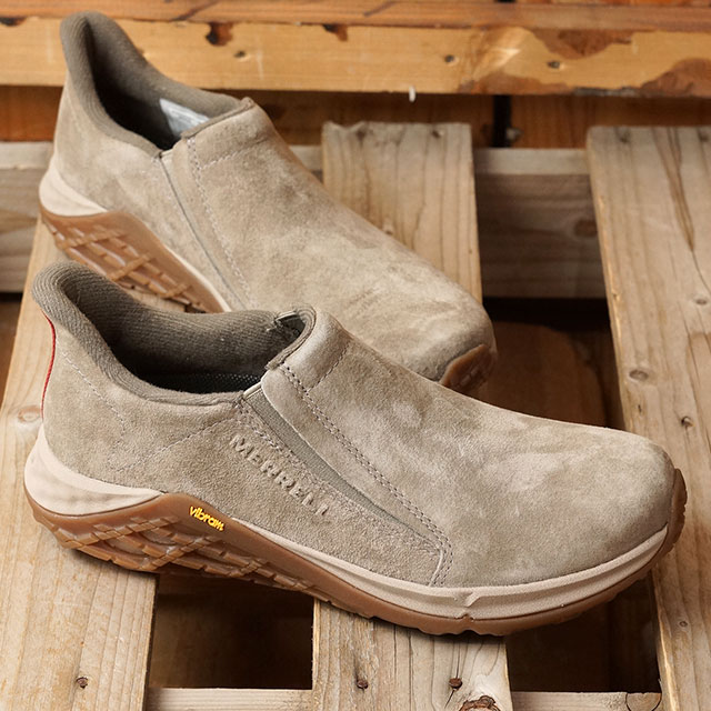 【MERRELL メレル】ジャングルモック スエード ベージュ 24 美品 MERRELL 大きいサイズ 29cm 30cm メレル ジャングルモック