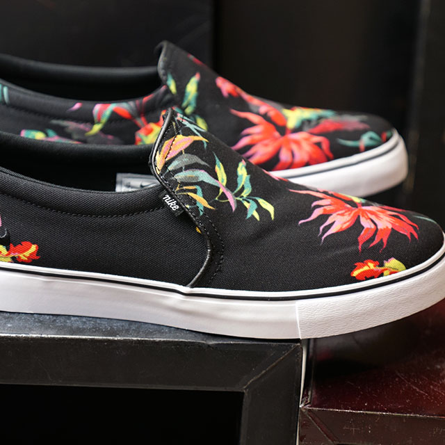 nike floral slip on shoes