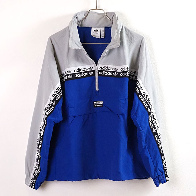 Adidas originals adidas Originals men vocal wind truck top VOCAL WIND TRACK TOP nylon jacket windbreaker blue system (GJF15EK4338 FW19) Adidas originals adidas Originals men vocal wind truck top VOCAL WIND TRACK TOP nylon jacket windbreaker blue system (GJF15EK4338 FW19)