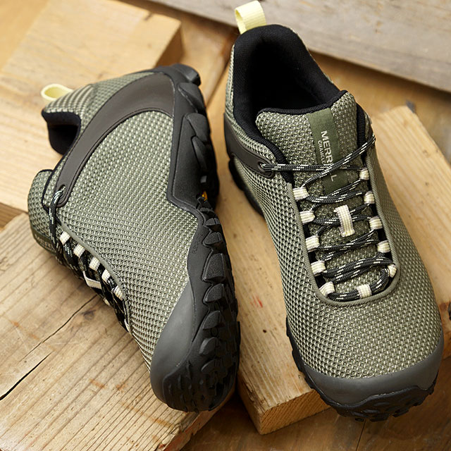 楽天市場 サイズ交換片道送料無料 メレル Merrell スニーカー カメレオン8 ストーム ゴアテックス W Chameleon 8 Storm Gore Tex Ss レディース アウトドア トレッキングシューズ ハイキング 靴 Lichen カーキ系 Shoetime