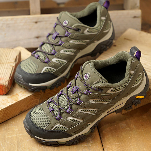 楽天市場 サイズ交換片道送料無料 メレル Merrell スニーカー モアブ2 ゴアテックス W Moab 2 Gore Tex Ss レディース アウトドア トレッキングシューズ ハイキング 靴 Olive カーキ系 Shoetime