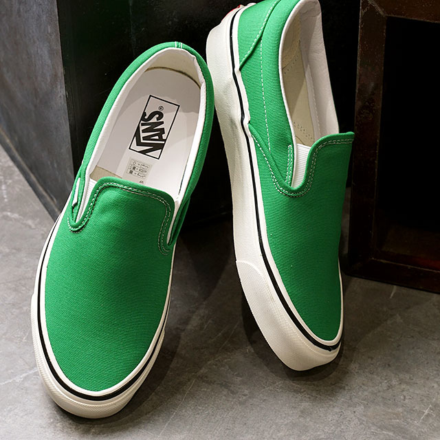 絶妙 バンズ Vans スニーカー アナハイムファクトリー クラシックスリップオン98 デラックス Anaheim Factory Classic Slip On 98 Dx Vn0a3jex45z Ss21 メンズ レディース ヴァンズ スリッポン Og Emerald グリーン系 人気の Ultrauganda Com