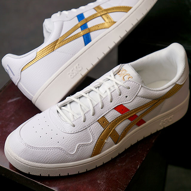 激安ブランド 楽天市場 アシックス スポーツスタイル Asics Sportstyle スニーカー ジャパン S Japan S 13a151 100 Ss21 メンズ レディース アシックスタイガー White Pure Gold ホワイト系 Shoetime 即発送可能 Lexusoman Com