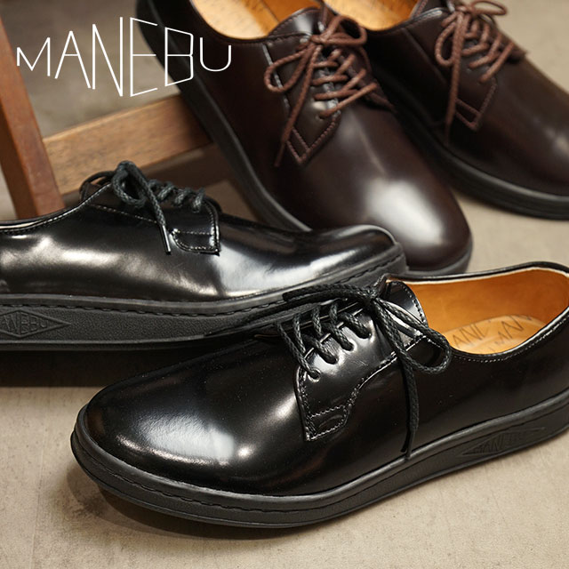 楽天市場】【最大100%ポイントバック!】MANEBU マネブ レザーシューズ