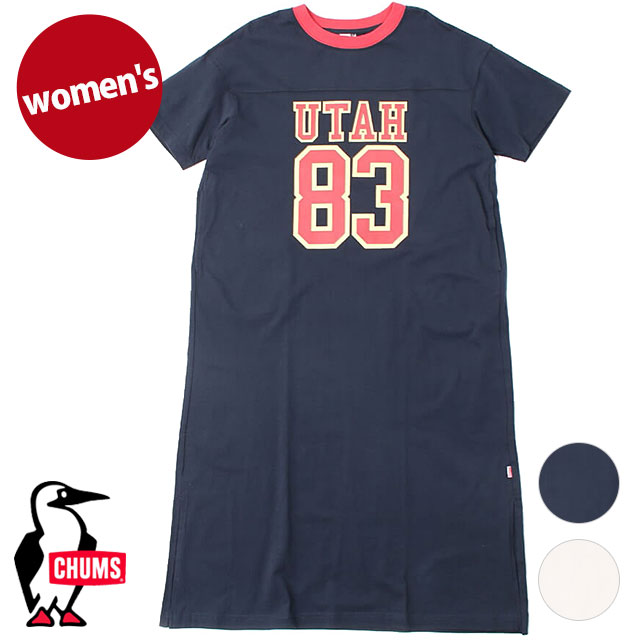 【楽天市場】チャムス CHUMS レディース チャムスプレイフットボールドレス （CH181245 SS23） W CHUMS Play Football Dress トップス ワンピース
