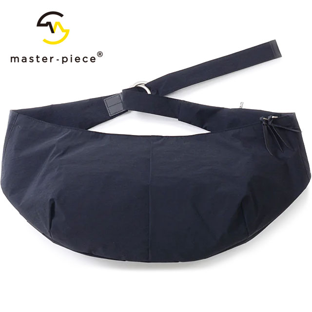 master-piece マスターピース サッシュ ボディバッグ [03050-010 SS24] Sash メンズ・レディース 鞄 日本製 ワンショルダー BLACK 正規取扱店｜Shoetime アウトフィットストア