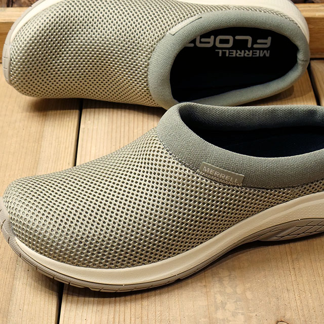 メレル MERRELL レディース クロッグサンダル アンコール ブリーズ5 [J005510 SS24] W ENCORE BREEZE 5 靴 メッシュ シューズ ALUMINUM