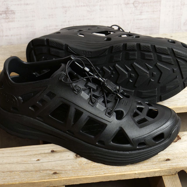 【15%OFF/SALE】ザ・ノース・フェイス THE NORTH FACE メンズ サンダル リアクティブ スニーカー [NF52451-KK] RE-Activ Sneaker TNF 靴 サンダル アウトドア TNFブラック/TNFブラック【e】 正規取扱店【ts】