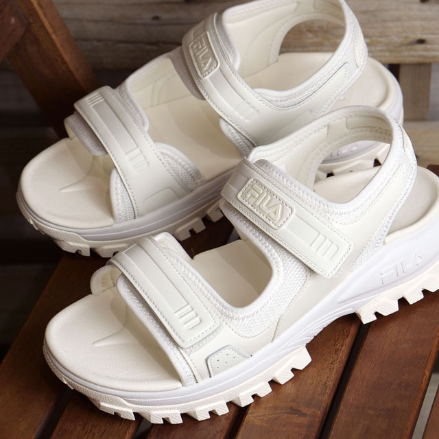 【楽天市場】フィラ FILA レディース トレーサーサンダル F （WSS24003-102 SS24） TRACER SANDAL F ...