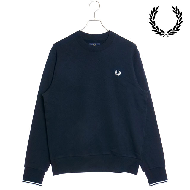 FRED PERRY スウェット グラフィック ネイビー M7521 楽天市場】【 FRED PERRY フレッドペリー 】 Crew Neck