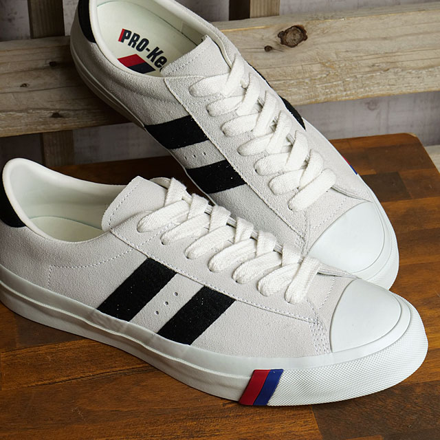 PRO-Keds プロケッズ スニーカー ロイヤルプラス スエード ロー [PN1021 SS25] ROYAL PLUS SUEDE LO メンズ 靴 シューズ Vibramソール WHITE 正規取扱店｜Shoetime アウトフィットストア