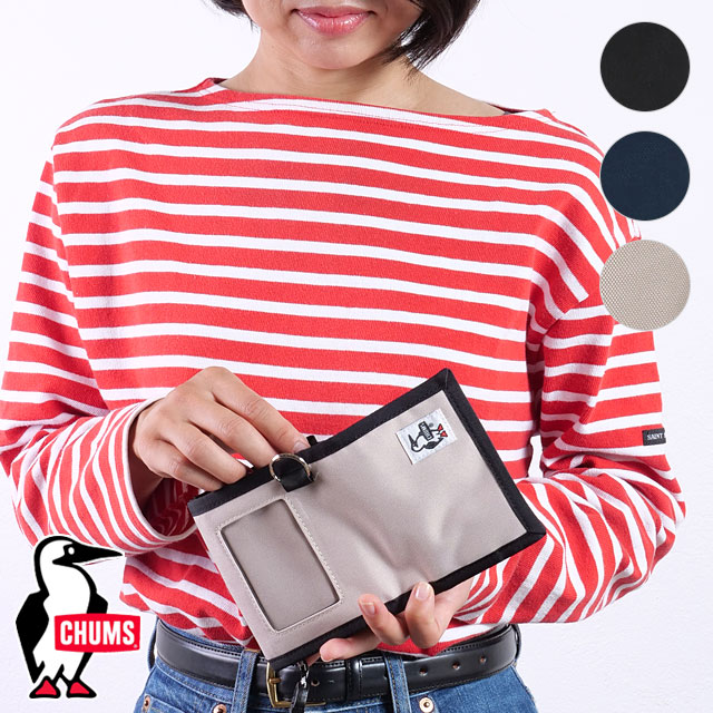 チャムス CHUMS リサイクルマルチウォレット [CH60-3988 SS25] Recycle Multi Wallet メンズ・レディース 二つ折り財布 ミニ財布 パスケース 【メール便可】 正規取扱店