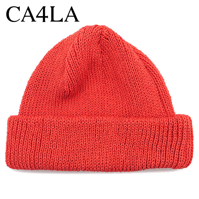 CA4LA ニット帽　セット JURASSIC WORLD｜CA4LA KNIT CAP(ONESIZE BROWN): ニットキャップ帽子