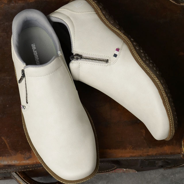 コンカラー シューズ conqueror shoes スワッグウォーターテックス2 [25SS-SW01 SS25] SWAG WATER-TEX II メンズ 靴 防水 スリッポン スニーカー カジュアルシューズ PEARL-GRAY 正規取扱店