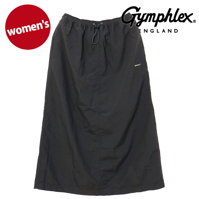 Gymphlex ジムフレックス イージースカート [#GY-F0054 NTR SS25] EASY SKIRT レディース スポーツファッション ボトムス 接触冷感 紫外線防止 撥水 透湿 CHARCOAL(ECRU) 正規取扱店｜Shoetime アウトフィットストア