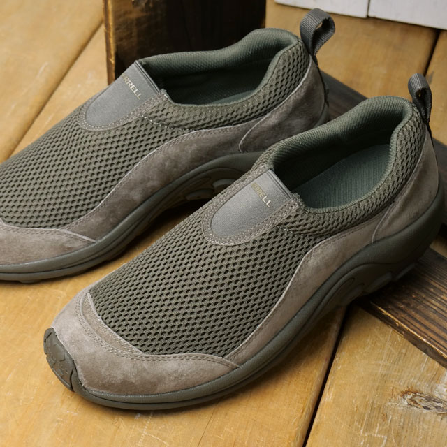 【15%OFF/SALE】MERRELL メレル スニーカー ジャングルモック ブリーズ [J500651 SS25] U JUNGLE MOC BREEZE メンズ・レディース 靴 シューズ スリッポン アウトドア GUNSMOKE 正規取扱店【ts】【e】｜Shoetime アウトフィットストア