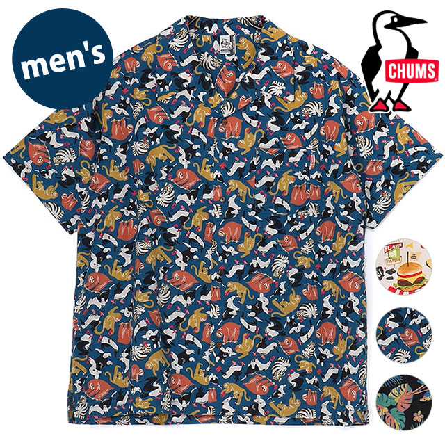 ラコステ LACOSTE ゴルフシャツ アロハシャツ 半袖シャツ 総柄 st250312-4-3.jpg
