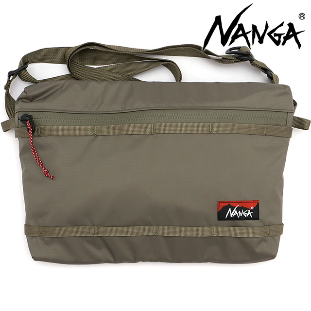 NANGA ナンガ オーロラテックス サコッシュ [NA2441-3A199 SS25] AURORA TEX SACOCHE メンズ・レディース 鞄 ショルダーバッグ アウトドア M.GRY 正規取扱店｜Shoetime アウトフィットストア