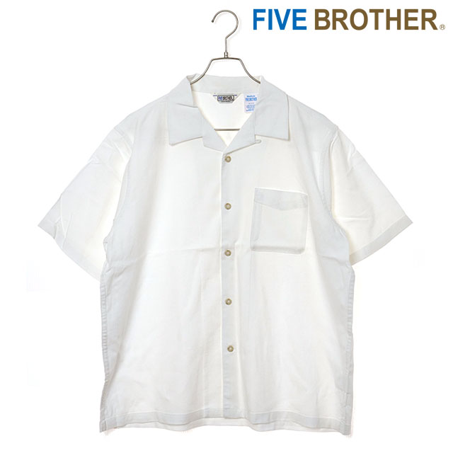 fivebrother レーヨン100%オープンカラーシャツ 楽天市場】ファイブブラザー シャツ 半袖 メンズ FIVE BROTHER