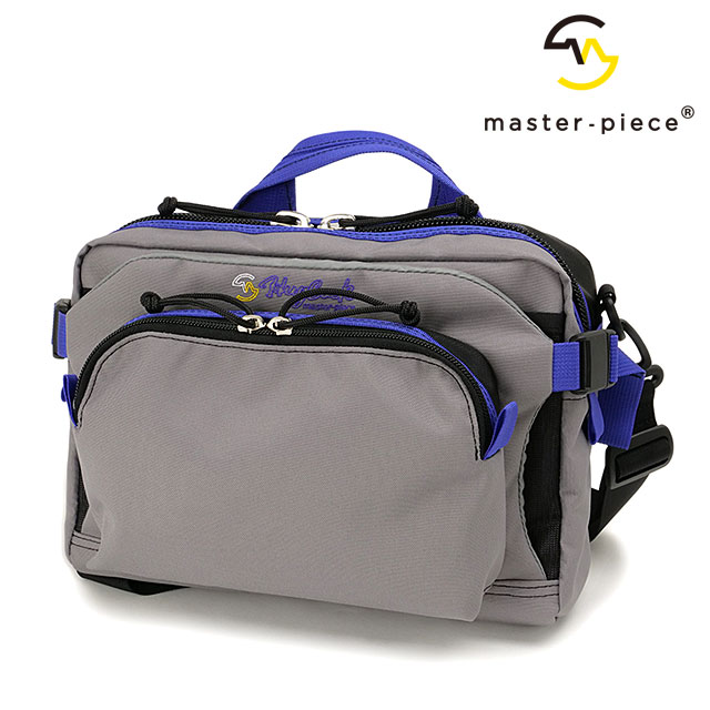 master-piece マスターピース ハグサック ショルダーバッグ [03231 SS25] 6.5L HugSack SHOULDER BAG メンズ・レディース 鞄 日本製 ワンショルダー アウトドア GRAY 正規取扱店｜Shoetime アウトフィットストア