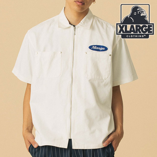 楽天市場】エクストララージ XLARGE パッチロゴ プレイド ショート