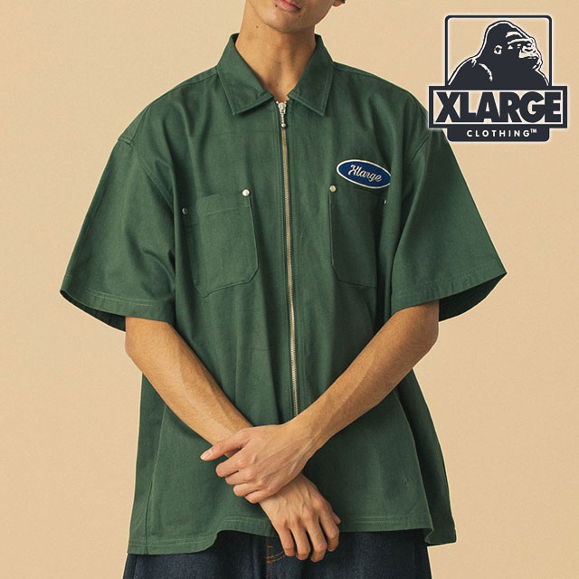 エクストララージ XLARGE パッチロゴ プレイド ショートスリーブシャツ [101252014004 SU25] PATCH LOGO PLAID S/S SHIRT メンズ x-large エックスラージ トップス 半袖 チェック柄 RED 正規取扱店 楽天市場】エクストララージ XLARGE パッチロゴ プレイド ショート