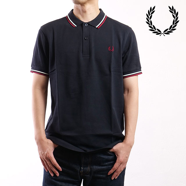 フレッドペリー FRED PERRY ポロシャツ ツイン ティップド フレッドペリーシャツ [M3600-Y66 SS25Q2] TWIN TIPPED FRED PERRY SHIRT メンズ トップス 半袖 コットンピケ CRBRI/ECR/LGHSMO 正規取扱店 10082034_1.jpg