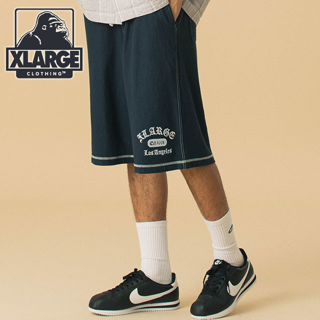 /美品お買い得/MENS LOGO ELASTIC SHORT PANTS XL XLARGE（エクストラ ラージ） ショートパンツ XLARGE×Champion REVERSE