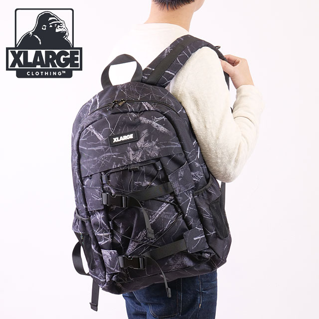 【30%OFF/SALE】エクストララージ XLARGE スタンダードロゴ トラックフック バックパック [101253053005 FW25SPOT] STANDARD LOGO TRUCK HOOK BACKPACK メンズ・レディース 鞄 リュック デイパック GREY 正規取扱店【ts】【e】