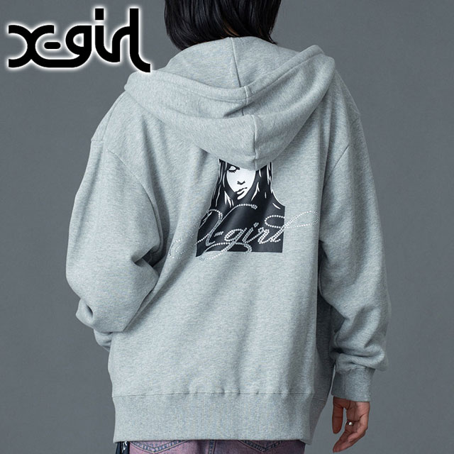 楽天市場】エックスガール X-girl トライバルハート ジップアップ