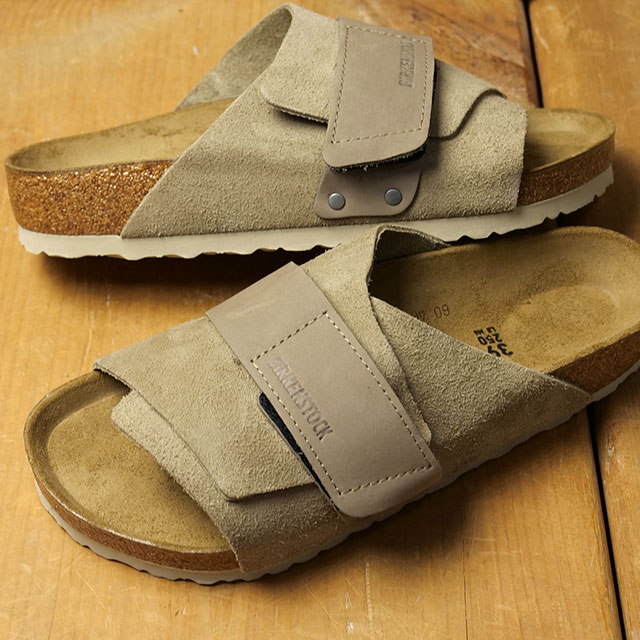 ビルケンシュトック BIRKENSTOCK サンダル メンズ キョウト [1015572 SS26] KYOTO 靴 ドイツ製 コンフォートサンダル ベージュ TAUPE | NUBUCK-LEATHER/SUEDE 正規取扱店 15,620円