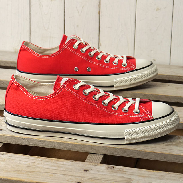 コンバース CONVERSE スニーカー メンズ オールスター エイジド ローカット [31318031 SS26Q2] ALL STAR AGED OX 靴 シューズ レッド SIGNAL-RED 正規取扱店 6,683円