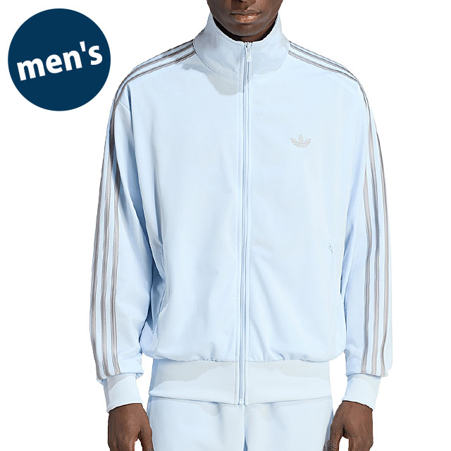 【15%OFF/SALE】adidas Originals アディダス オリジナルス メンズ ファイヤーバード トラックトップ [TB671/KS2214 SS26] FIREBIRD TT トップス トラックジャケット ジャージ ブルゾン 日本別注 ブルー クリスタルスカイ/ライトオニキス 正規取扱店【ts】【e】｜Shoetime アウトフィットストア 8,078円