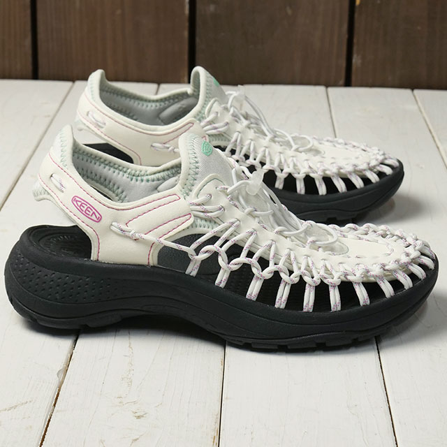 【先着で限定プレゼント】KEEN キーン サンダル レディース ユニーク アストリア [1031728 SS26] W UNEEK ASTORIA ヒールアップスニーカー タウン トラベル シューズ ホワイト STAR-WHITE/BLACK 正規取扱店｜Shoetime アウトフィットストア