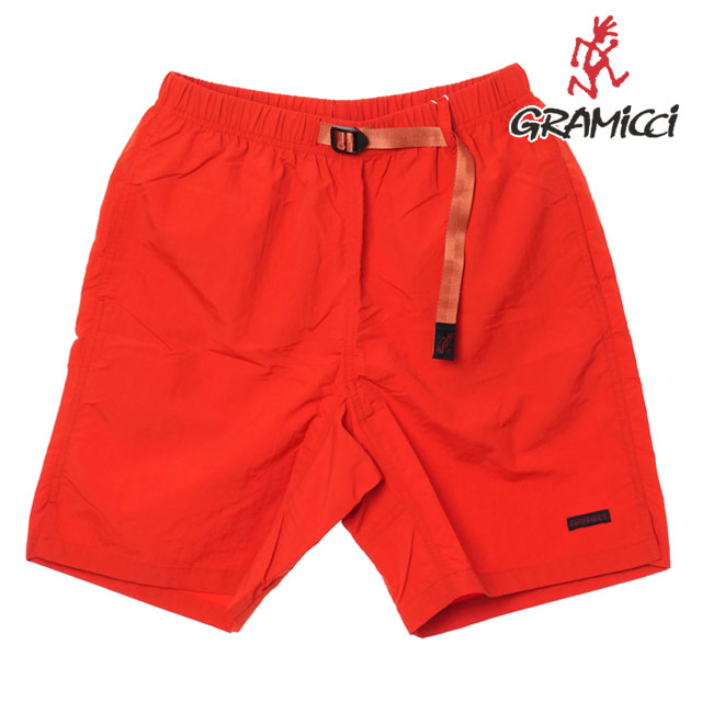 グラミチ GRAMICCI メンズ ナイロン パッカブル Gショーツ [G6SM-P082 SS26] NYLON PACKABLE G-SHORT ボトムス ショートパンツ 短パン オレンジ BURNT-ORANGE 正規取扱店