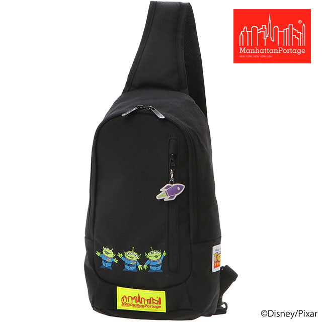 Manhattan Portage マンハッタンポーテージ リトルイタリア クロスボディバッグ トイ･ストーリー [MP1927TOY SS26] LITTLE ITALY CROSSBODY BAG | TOY STORY メンズ・レディース ユニセックス 鞄 ワンショルダー 黒 Black 正規取扱店｜Shoetime アウトフィットストア