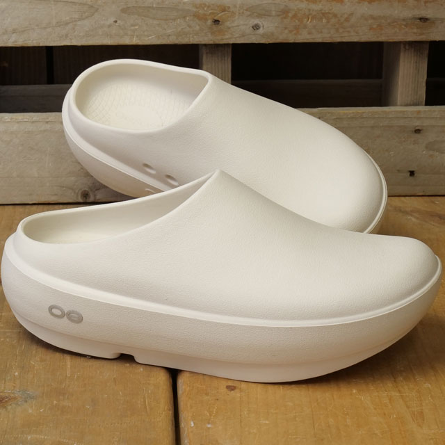 【6か月保証】OOFOS ウーフォス リカバリーサンダル ウークルッグプラス [2001120140261 SS26] OOcloog+ メンズ・レディース ユニセックス 靴 厚底 疲労回復サンダル スライドサンダル 白 Chalk 正規取扱店｜Shoetime アウトフィットストア 9,475円