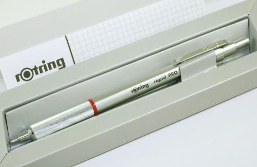 楽天市場 ロットリング Rotring Rapid Pro ラピッド プロ 製図用シャープペンシル シルバー 商芸文具楽天市場店