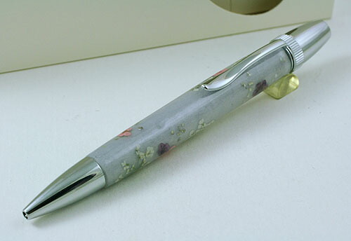 SALE!! ジェットストリーム芯仕様 Flower Pen ボールペン ｂｙ荒川朋慧 / パープル PAF1601AF-06