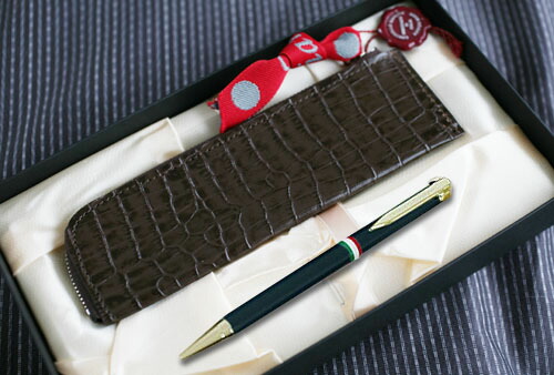 激安単価で オロビアンコ ラ スクリヴェリア ボールペン スタンパペンケース ブラウン セット ブラックgt Rcp 商芸文具店 人気満点 Tallerdecalzado Com