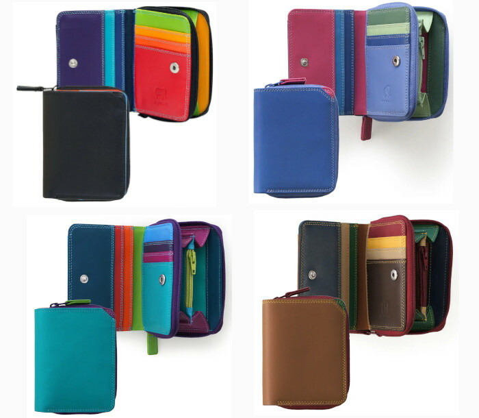 マイウォリット/mywalit 　Small Wallet with Zipround Purse/ジップパース 　ミニ財布 MY226**