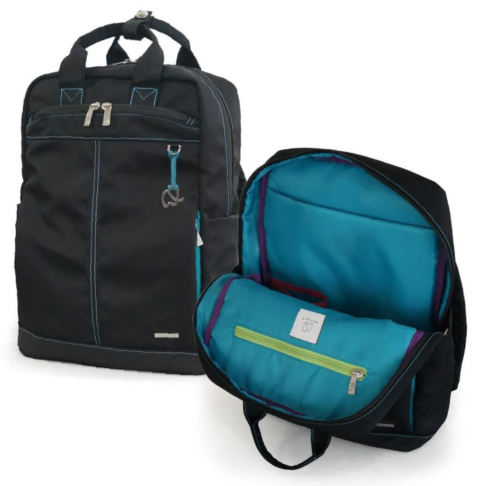 マイウォリット （ MYWALIT）Slim Backpack スリムバックパックA/ブラック（MY231003A）【こちらの商品はラッピングのサービスをご利用いただけません】｜商芸文具店