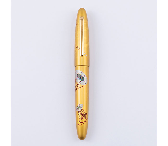 TACCIA/タッチア 金地蒔絵 漆筆 玉音-鼓- 書き込み先（EF/F/MF/M/B）TKJ-18F-GT