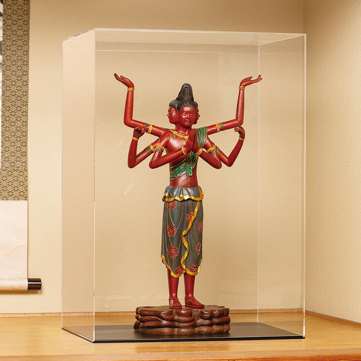 楽天市場】仏像 彫刻 青銅製 『 阿修羅 像 』 専用 ガラスケース