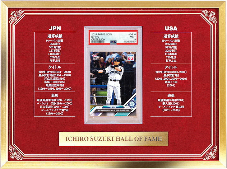 楽天市場】【予約】イチロー MLB 殿堂入り記念 ダブルコイン