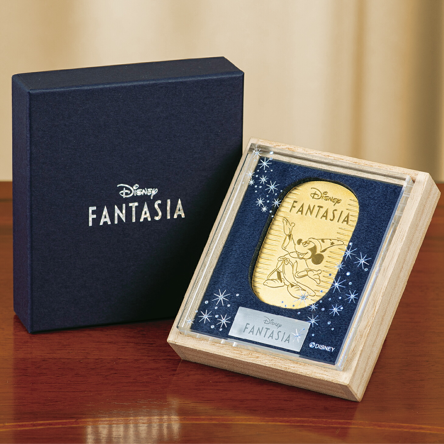 純金 ディズニー 正規品 『ミッキーマウス ファンタジア 小判