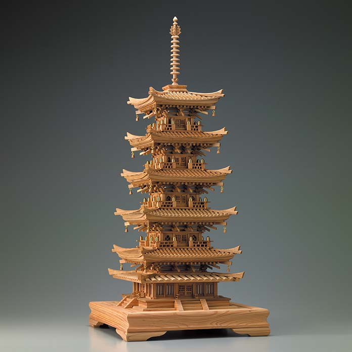 楽天市場】添景：五重塔(大)B*資材 : 遊恵盆栽 楽天市場店