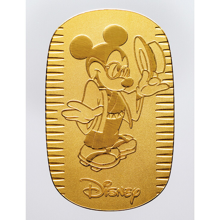楽天市場】純金 ディズニー 正規品 『ミッキーマウス 小判 』 小5g