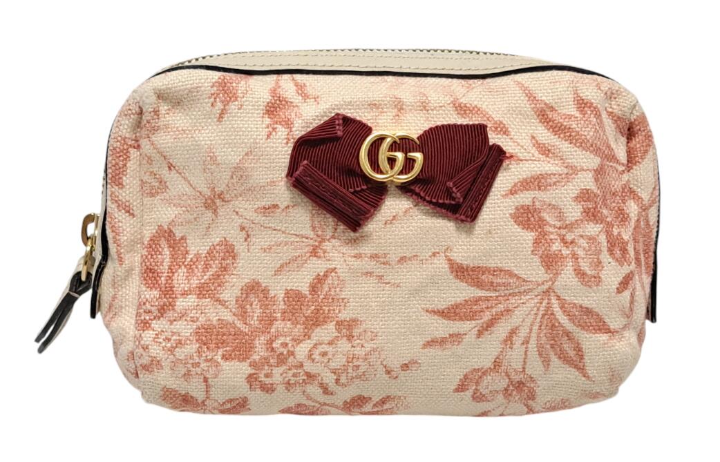 【日本限定】Gucci 花柄ポーチ GGロゴ付き　グッチ 8210015060018.jpg